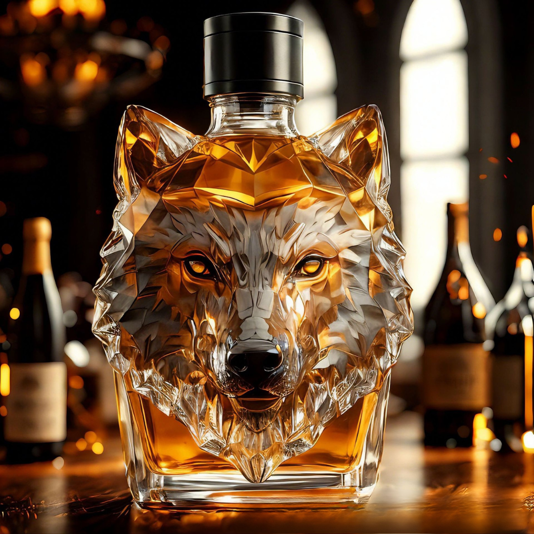 Flaška Wolf Whiskey