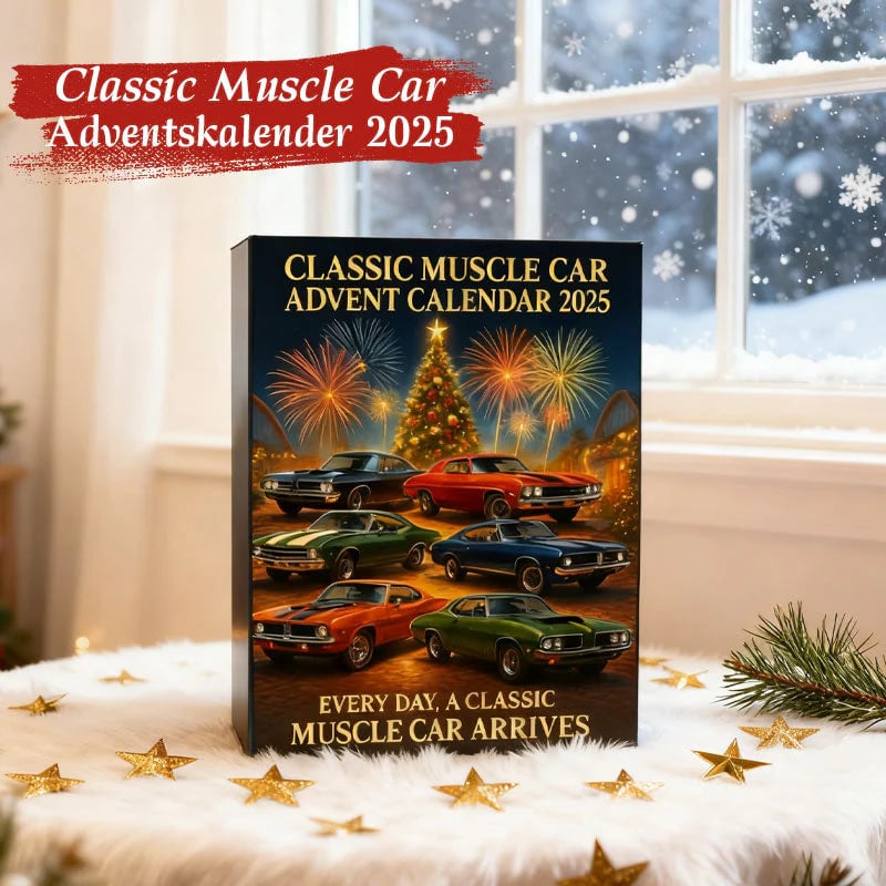 Adventní kalendář klasických automobilů typu Muscle Car 2025