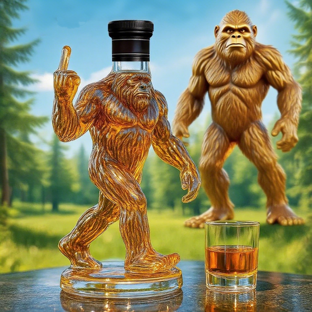Bigfoot | Vtipná láhev whisky Bigfoot