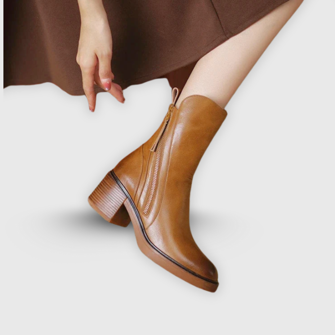 Grazia – Kotníkové boty na podpatku