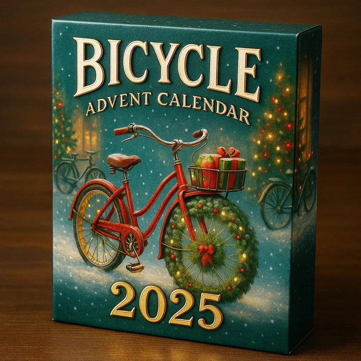Adventní kalendář s cyklistickým motivem 2025