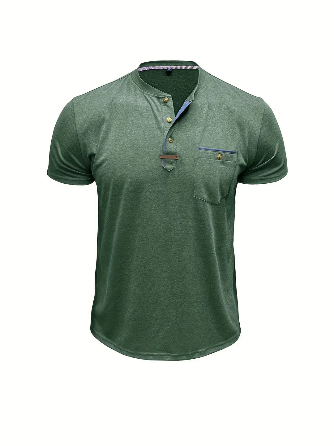 Savrani™ | Elegantní tričko s kulatým výstřihem a kapsou