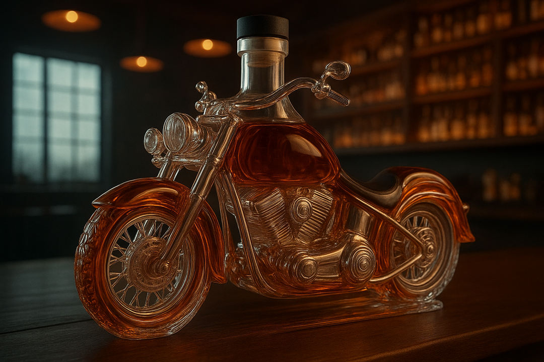 Motor Whiskey Fles