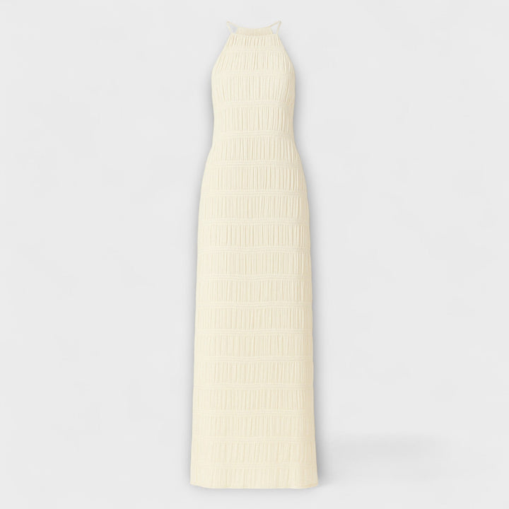 Radislava – Maxi šaty s halter výstřihem