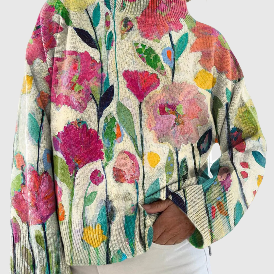 Saga | Pletený polokošile