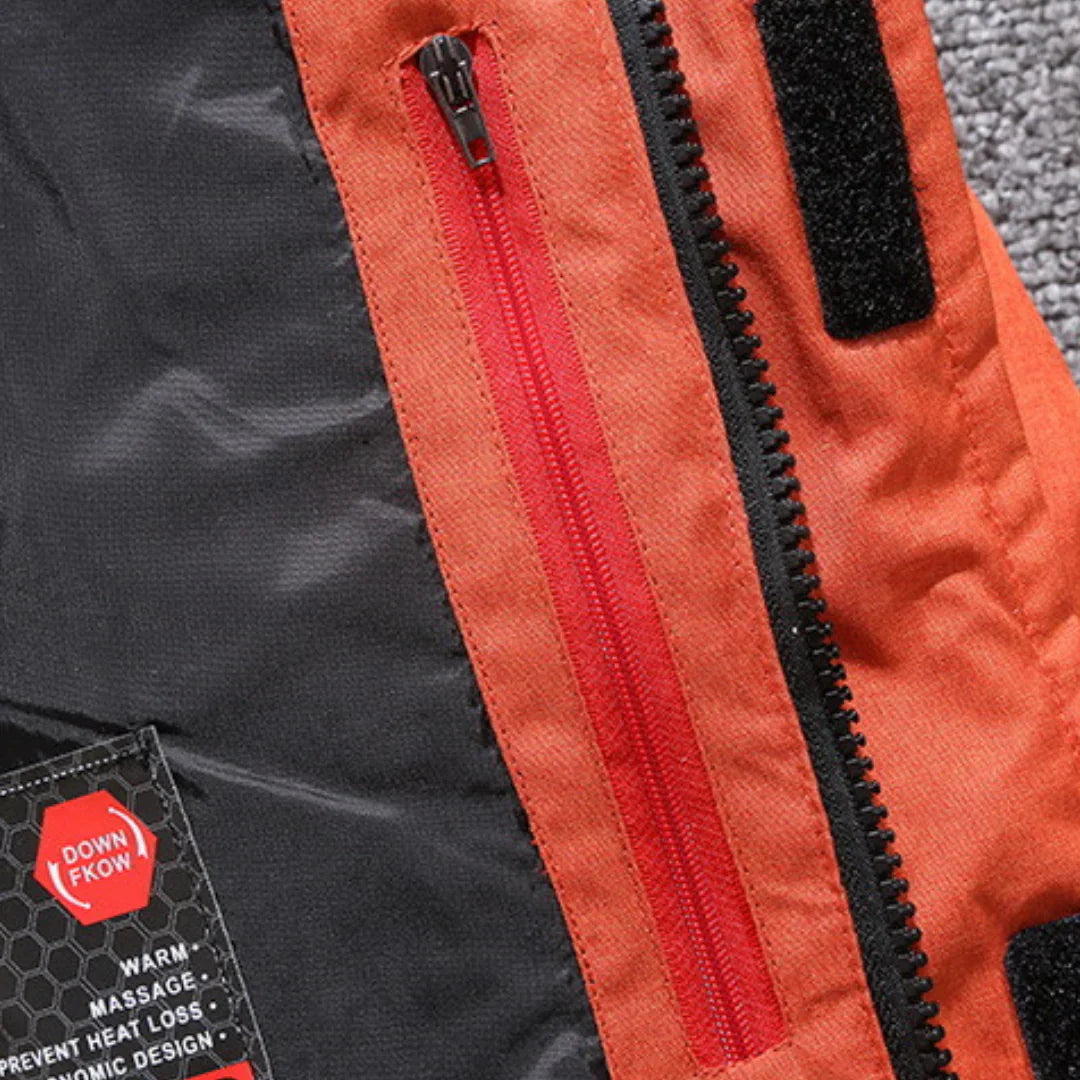 Kasper | Zimní prošívaná bunda pro muže s kapucí