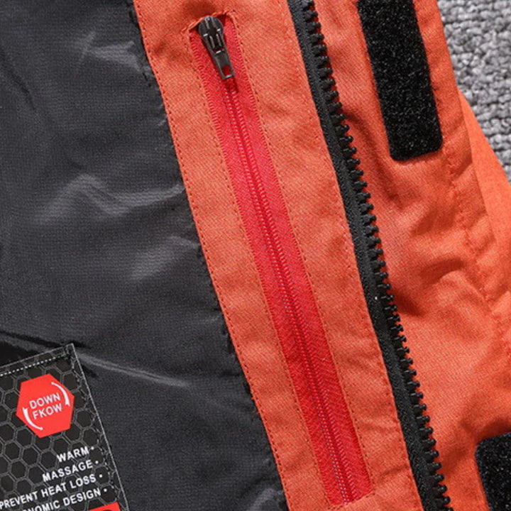 Kasper | Zimní prošívaná bunda pro muže s kapucí