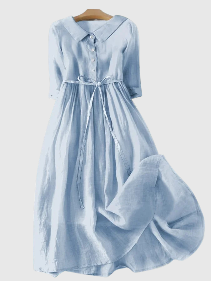 Stella - Elegantní krátké šaty s tažným pasem