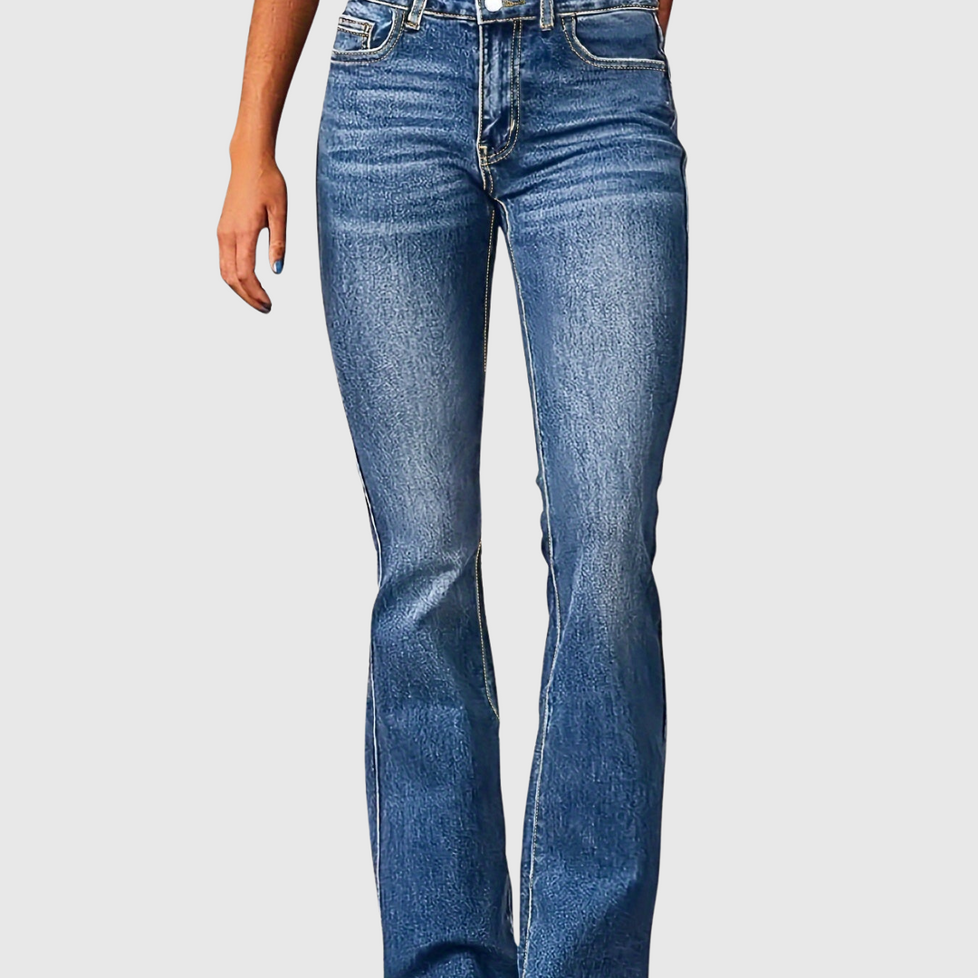 Ivana | Vysoké flared džíny