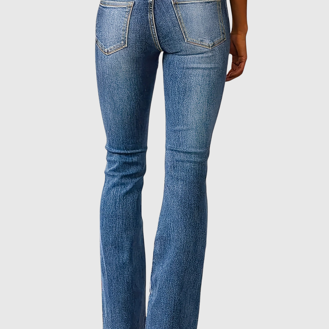 Ivana | Vysoké flared džíny