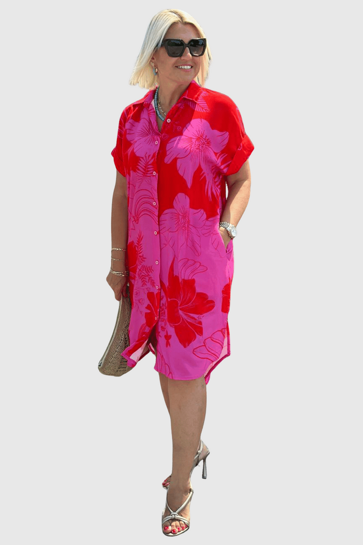 Naomi | Šaty s květinovým potiskem