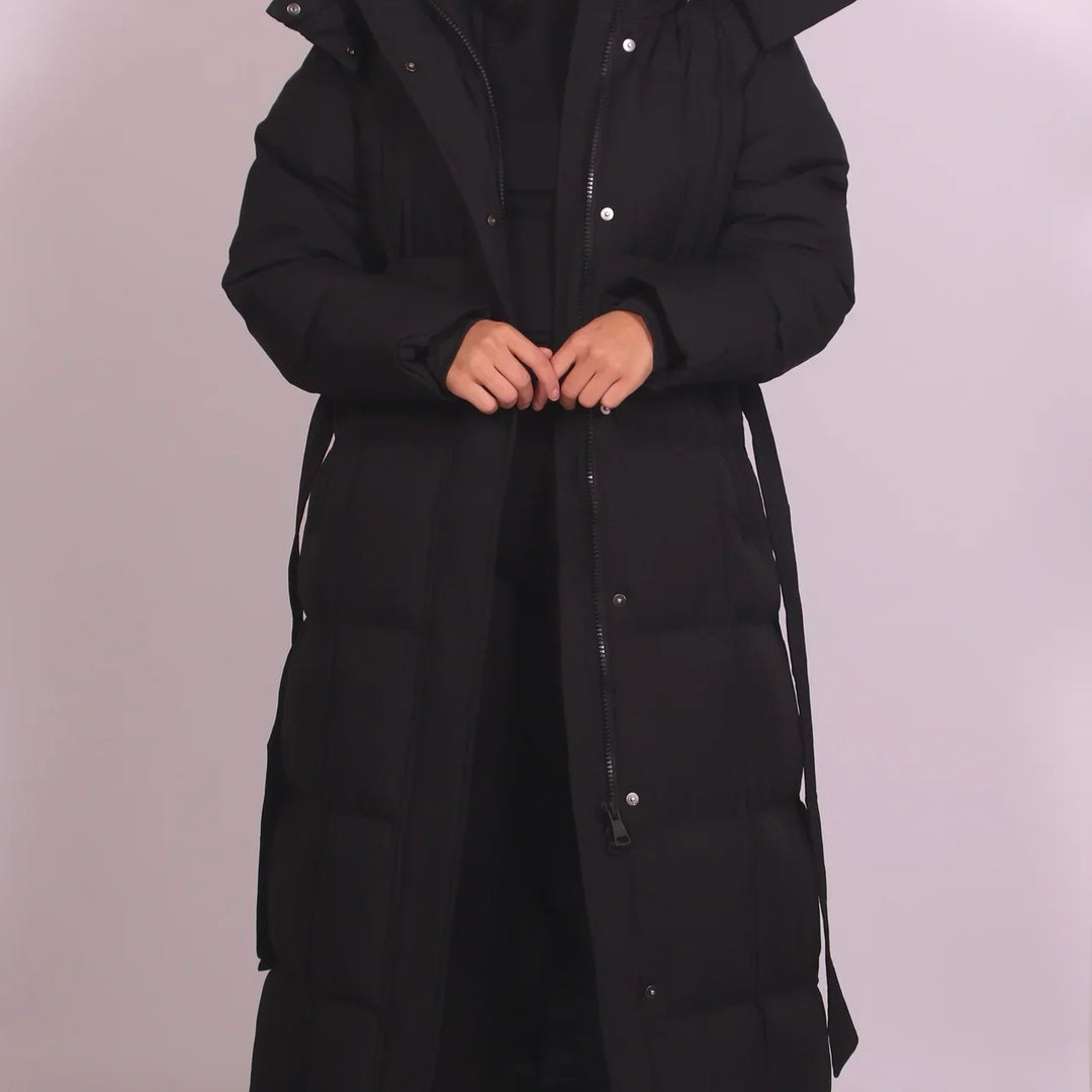 Carmen - Dlouhý kabát s páskem