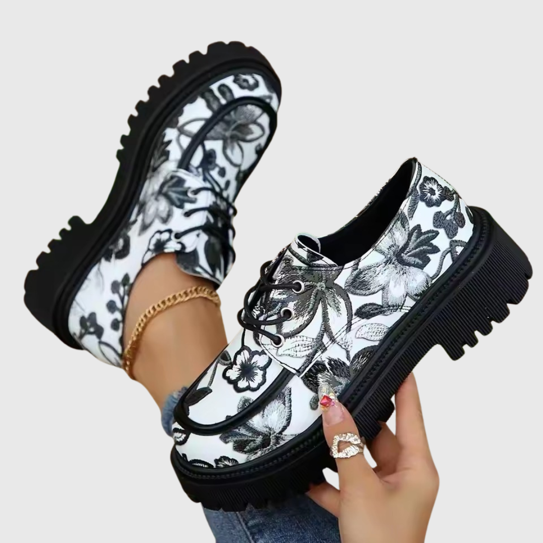 Sandra - Elegantní Retro-Mokasíny