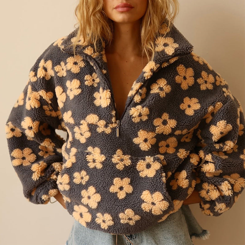 Daisy | Fleece-Pullover Bloom