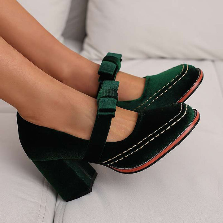 Alessia Sametové Mokasíny