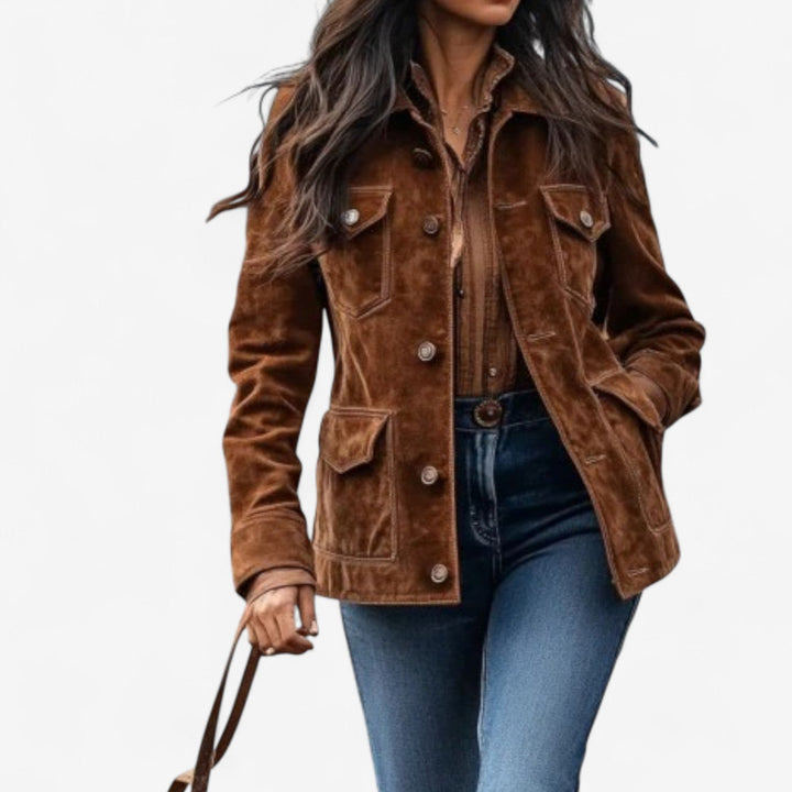 Magalie™ Vesta ve stylu bohémy