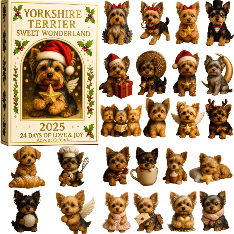 Yorkshire teriér Sweet Wonderland | Adventní kalendář 2025