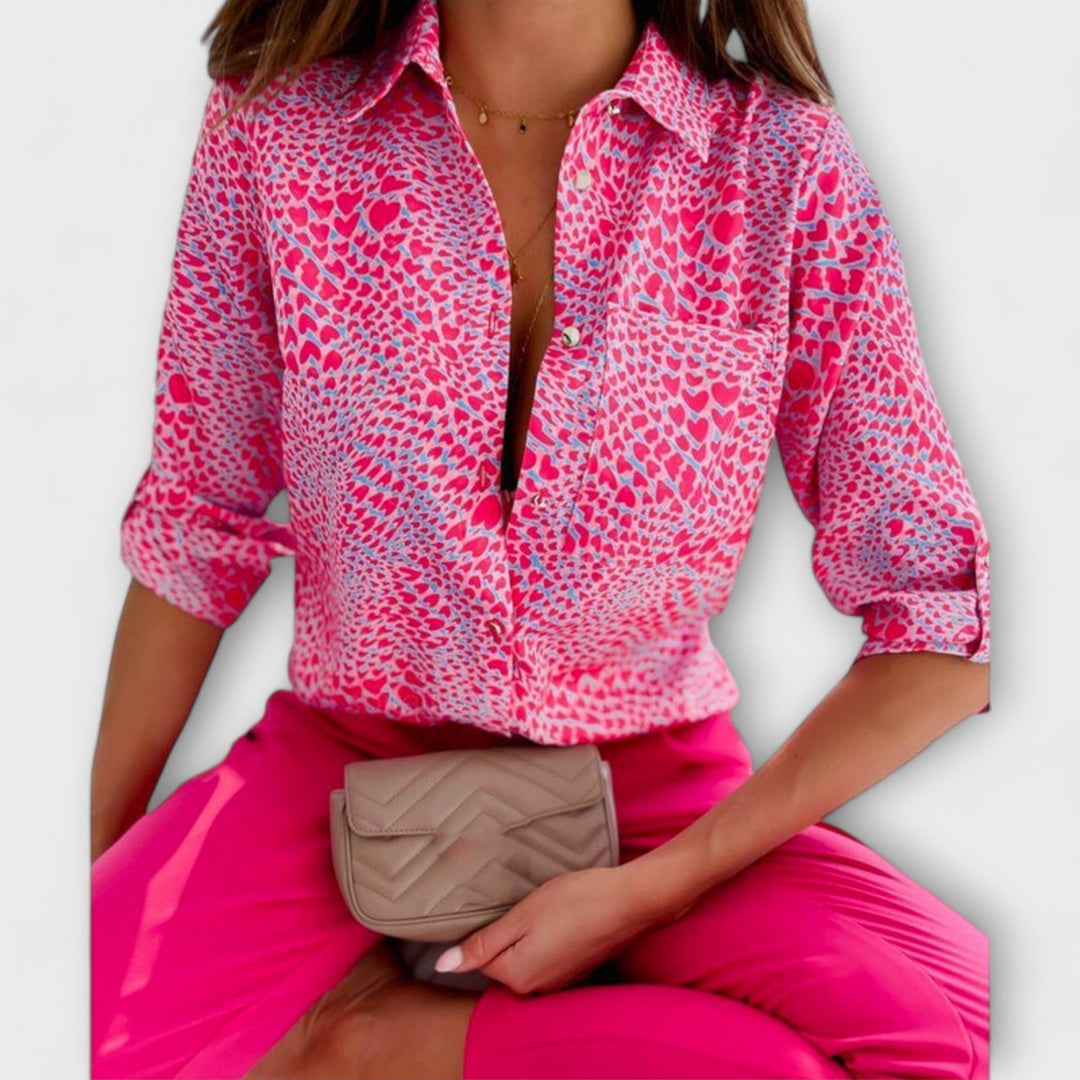 Klasická halenka s límečkem