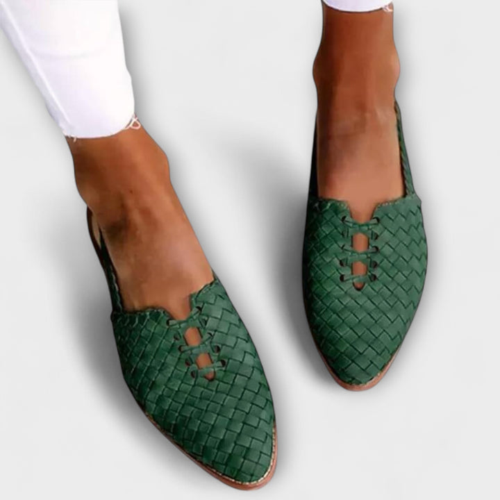 Zyra | Tkané elegantní pohodlné baleríny